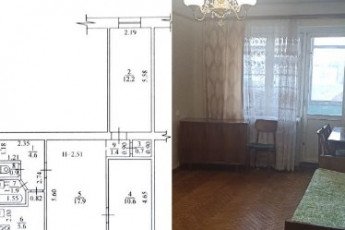 Продам 3-х кімнатну квартиру, ХТЗ, Код: 159655/26