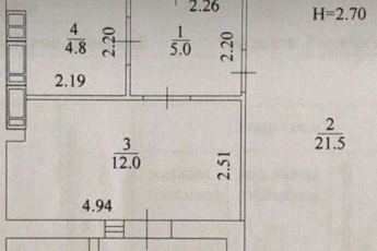 Продам 1-кімнатну квартиру в новобудові, Алексеевка, Победа метро, Код: 160361/49
