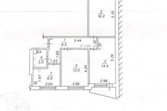 Продам 3-х кімнатну квартиру, Жуковского, Код: 224656/3