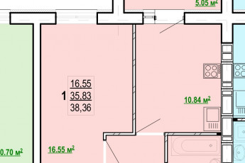 Продам 1-кімнатну квартиру в новобудові, Алексеевка, Код: 225299/58