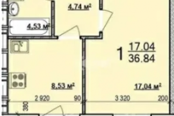 Продам 1-кімнатну квартиру в новобудові, ХТЗ, Пролетарская метро (Индустриальная), Код: 230187/25