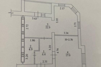 Продам 2-х кімнатну квартиру в новобудові, Гагарина проспект, Код: 245191/55