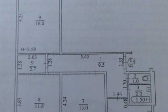 Продам 3-х кімнатну квартиру, Салтовка, 522 м/р, Код: 272662/21