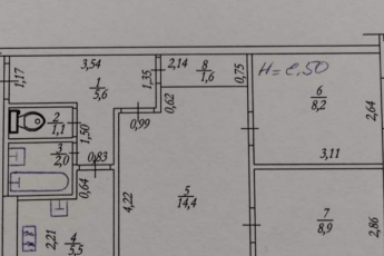 Продам 3-х кімнатну квартиру, Салтовка, Код: 283128/16