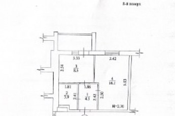 Продам 1-кімнатну квартиру в новобудові, Салтовка, Код: 295445/58