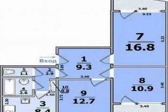 Продам 3-х кімнатну квартиру, Северная Салтовка, Код: 373551/6