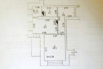 Продам 1-кімнатну квартиру в новобудові, Центр, Код: 382888/137