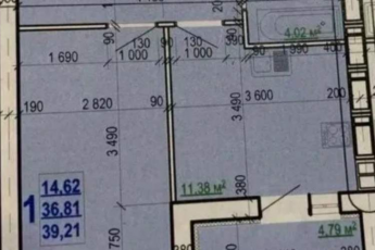 Продам 1-кімнатну квартиру в новобудові, Салтовка, Код: 444249/1