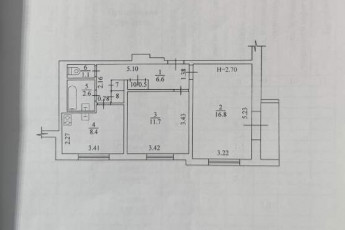 Продам 2-х кімнатну квартиру, Салтовка, Код: 444249/51