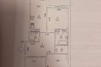 Продам 3-х кімнатну квартиру в новобудові, Салтовский, Код: 453861/41
