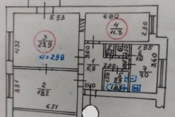 Продам 3-х кімнатну квартиру, Центр, Код: 458921/16
