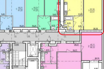 Продам 1-кімнатну квартиру в новобудові, Салтовка, 608 м/р, Код: 464182/5
