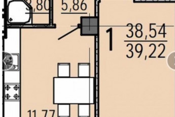 Продам 1-кімнатну квартиру в новобудові, Павлово поле, Код: 476046/49