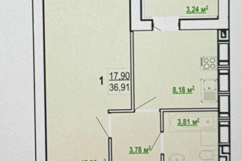 Продам 1-кімнатну квартиру, Журавлевка, Код: 482434/3