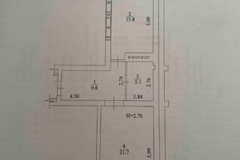 Продам 1-кімнатну квартиру в новобудові, Алексеевка, Код: 489686/18