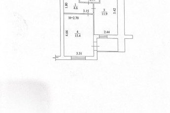 Продам 1-кімнатну квартиру в новобудові, Журавлевка, ЖК Гидропарк, Код: 499833/40