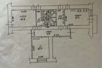 Продам гостинку, Залютино, Рынок, Код: 542870/1