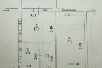 Продам 1-кімнатну квартиру в новобудові, Гагарина проспект, Код: 548445/6
