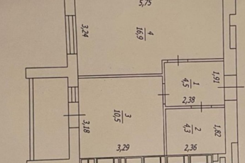 Продам 3-х кімнатну квартиру в новобудові, ХТЗ, Код: 646940/3