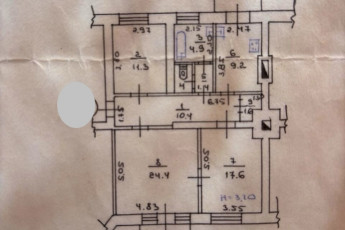 Продам 3-х кімнатну квартиру, Центр, Код: 648485/96