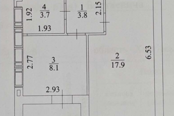 Продам 1-кімнатну квартиру в новобудові, Журавлевка, Код: 666160/1