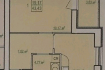 Продам 1-кімнатну квартиру в новобудові, Журавлевка, ЖК Гидропарк, Код: 674152/14