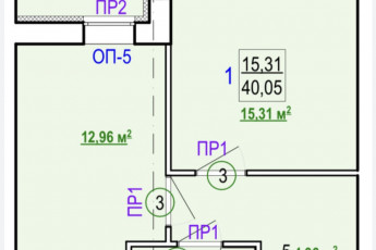 Продам 1-кімнатну квартиру в новобудові, Журавлевка, ЖК Гидропарк, Код: 674152/20