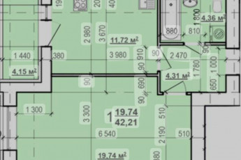 Продам 1-кімнатну квартиру в новобудові, ХТЗ, Код: 674152/5