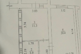 Продам 1-кімнатну квартиру, Гагарина проспект, Код: 685421/3