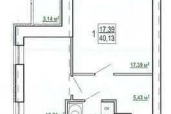 Продам 1-кімнатну квартиру в новобудові, Журавлевка, Код: 687504/11