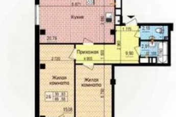 Продам 2-х кімнатну квартиру в новобудові, Новые дома, Маршала Жукова метро (Дворец спорта), Код: 689980/3