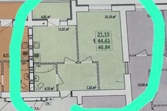 Продам 2-х кімнатну квартиру, Гагарина проспект, Код: 693879/11
