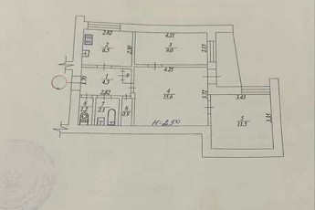 Продам 3-х кімнатну квартиру, Новые дома, Коммунальный рынок, Код: 695518/2
