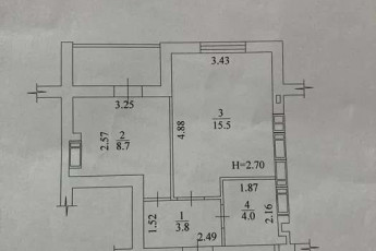 Продам 1-кімнатну квартиру в новобудові, Журавлевка, ЖК Гидропарк, Код: 702569/4