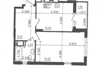 Продам 1-кімнатну квартиру в новобудові, Новые дома, Дворец спорта, Код: 708576/5
