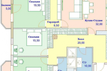 Продам 4-х кімнатну квартиру в новобудові, Павлово поле, 23 Августа метро, Код: 716771/5