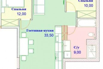 Продам 3-х кімнатну квартиру в новобудові, Павлово поле, 23 Августа метро, Код: 716771/6