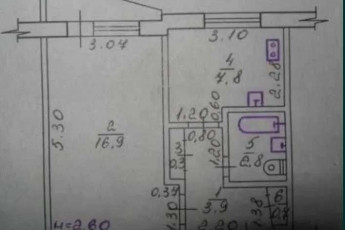 Продам 1-кімнатну квартиру, Салтовка, 608 м/р, Код: 729088/1