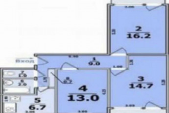 Сдам 3-х кімнатну квартиру, Северная Салтовка, Код: 733831/1