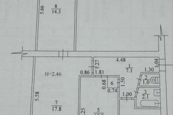 Продам 3-х кімнатну квартиру, Одесская, Код: 740126/2