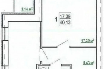 Продам 1-кімнатну квартиру в новобудові, Журавлевка, ЖК Гидропарк, Код: 749045/10