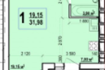 Продам 1-кімнатну квартиру в новобудові, Холодная Гора, Код: 749045/11