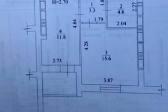 Продам 1-кімнатну квартиру в новобудові, Журавлевка, Код: 749045/17