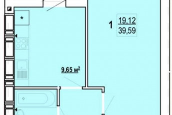 Продам 1-кімнатну квартиру в новобудові, Журавлевка, Код: 749045/24