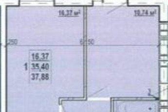 Продам 1-кімнатну квартиру в новобудові, Салтовка, 522 м/р, Код: 749045/5