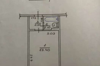 Продам гостинку, ХТЗ, Докучаева, Код: 763388/2