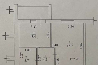 Продам 1-кімнатну квартиру в новобудові, Салтовка, Код: 765816/2
