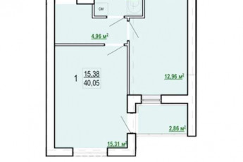 Продам 1-кімнатну квартиру в новобудові, Журавлевка, ЖК Гидропарк, Код: 776975/3