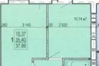 Продам 1-кімнатну квартиру в новобудові, Салтовка, Академика Павлова метро, Код: 780947/2
