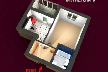 Продам 1-кімнатну квартиру в новобудові, Журавлевка, Журавлевский гидропарк, Код: 786530/2